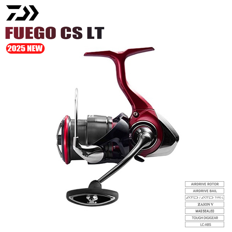 Abu Garcia Reel Max - DAIWA 2025 Gulungan Pancing Putar FUEGO