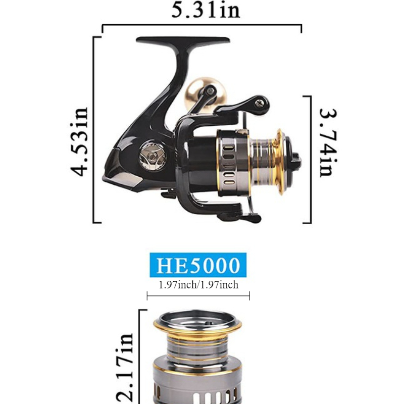 Reel Pancing Spinning Logam Pe - Trolling Reel ulasan dan harga