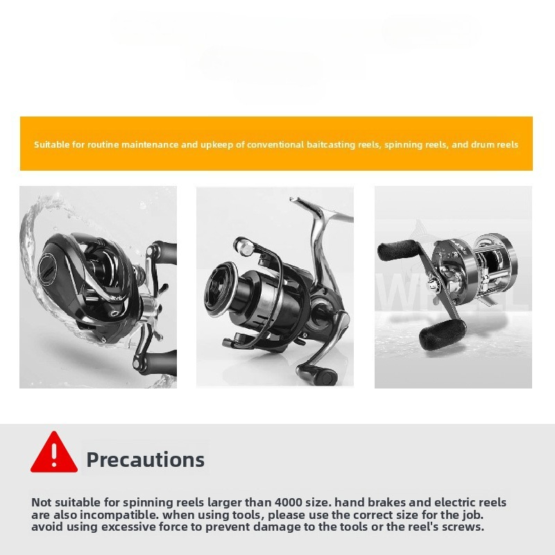 Set Kunci untuk Perawatan dan  - Spincast Reel ulasan dan harga