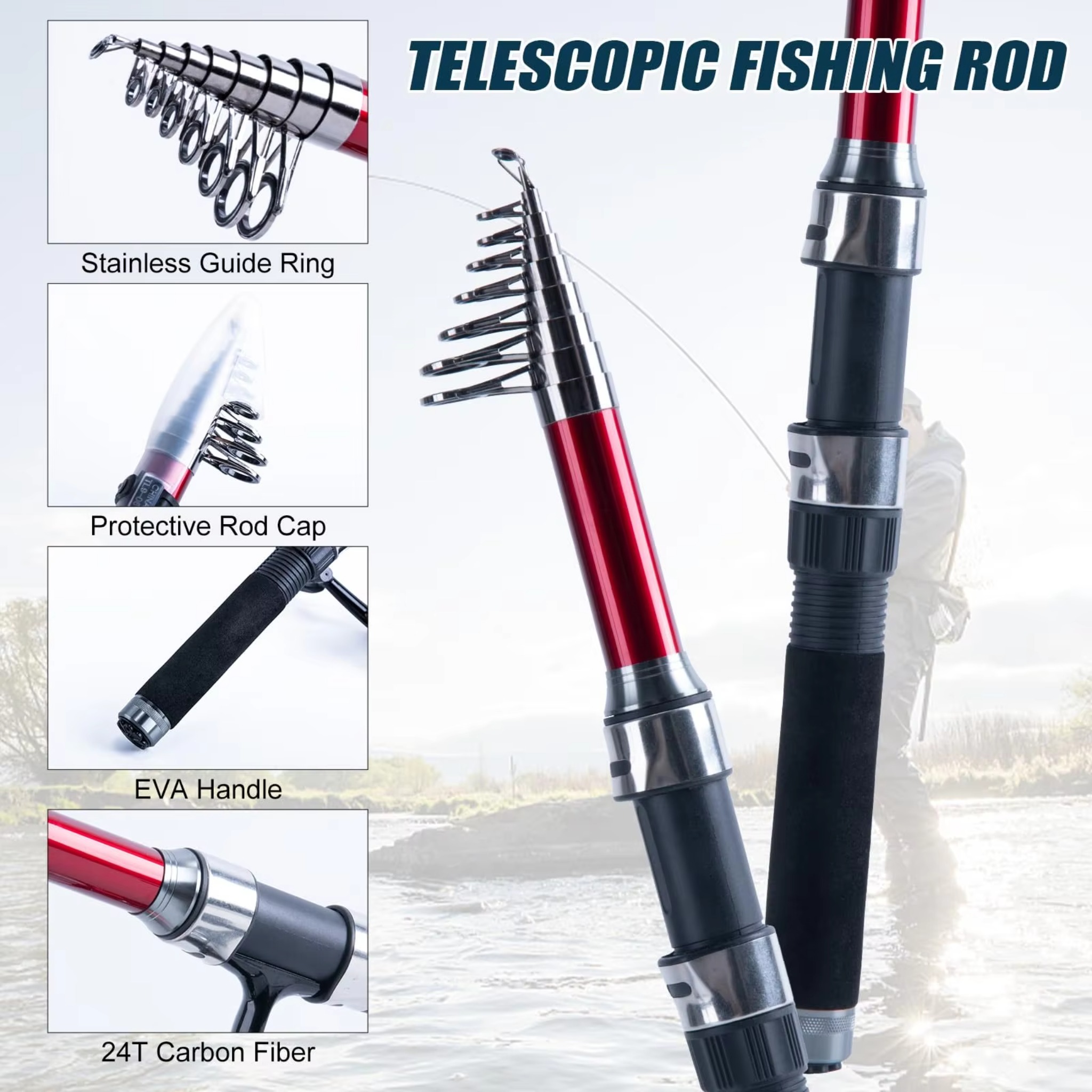 Goture 2 Buah Set Peralatan Pa - Reel Bag ulasan dan harga