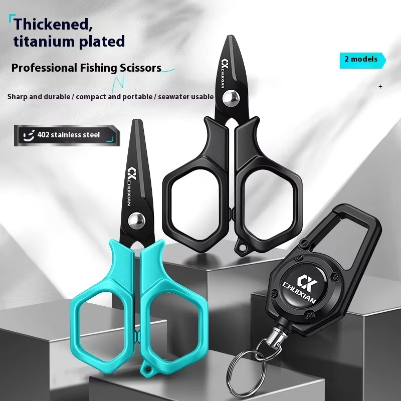 QAJTAO Gunting Pancing Portabe - Baitcasting Reel ulasan dan harga