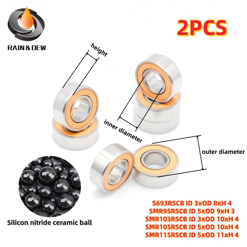 2 buah Bantalan Bola Miniatur  - Baitcasting Reel ulasan dan harga